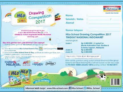 Cover Drawing Competition 2017 Indomaret
