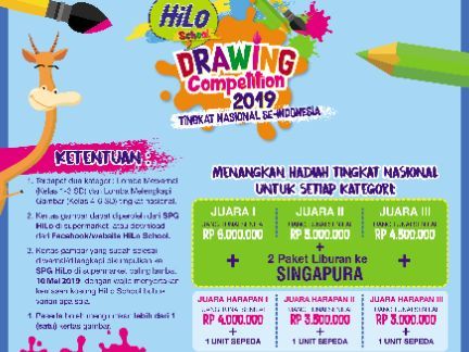Cover Drawing Competition 2019 Nasional