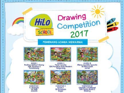 Cover Pemenang Drawing Competition 2017 Nasional