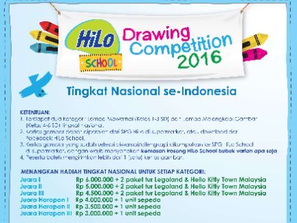 Cover HiLo School Drawing Competition 2016