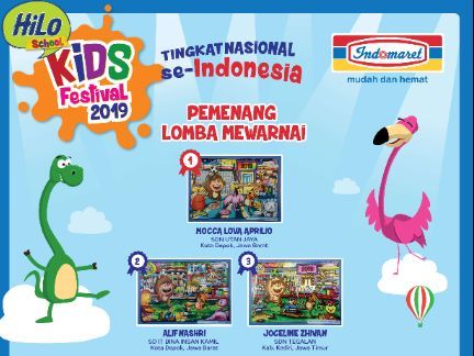 Cover Pemenang HiLo Kids Festival 2019 Nasional