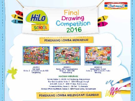 Cover Drawing Competition 2016 Indomaret