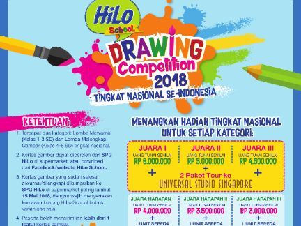 Cover Drawing Competition 2018 Nasional