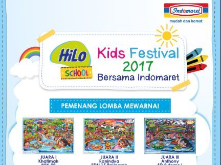 Cover Pemenang Festival 2017 bersama Indomaret