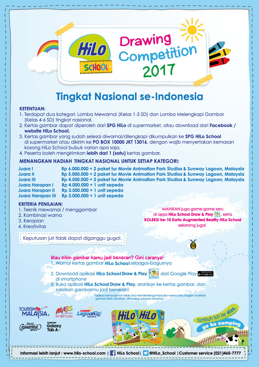 HiLo School Drawing Competition 2017 Tingkat Nasional