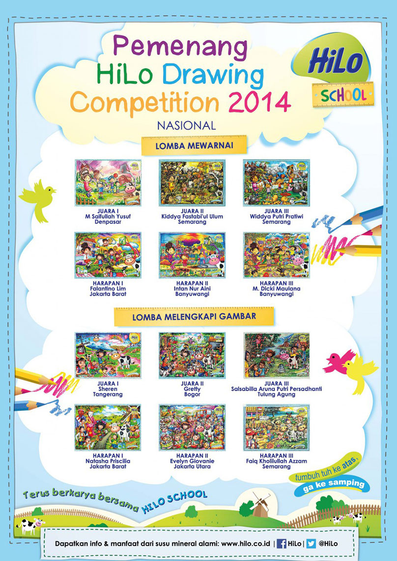HiLo School Drawing Competition 2014 Tingkat Nasional
