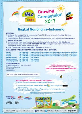 HiLo School Drawing Competition 2017 Tingkat Nasional