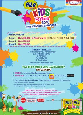 HiLo School Kids Festival 2018 Bersama Indomaret